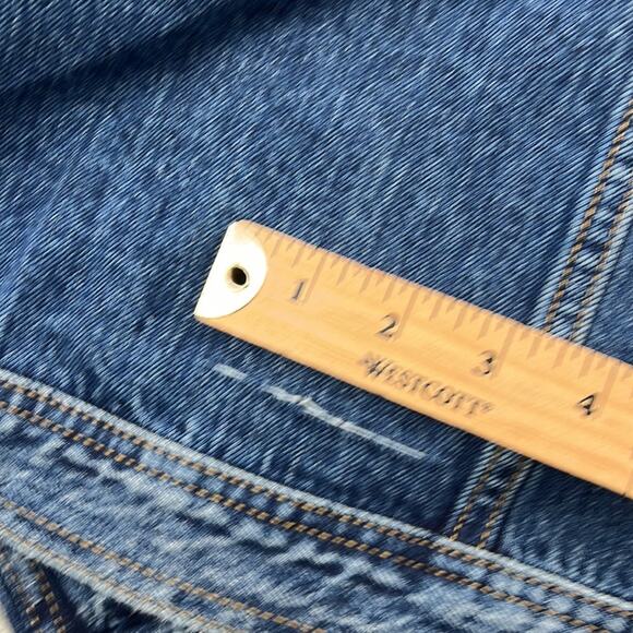 NEW Joes Jeans M Women's 100% Cotton Standard Trucker Denim Jacket Maurine FLAW - Picture 9 of 15